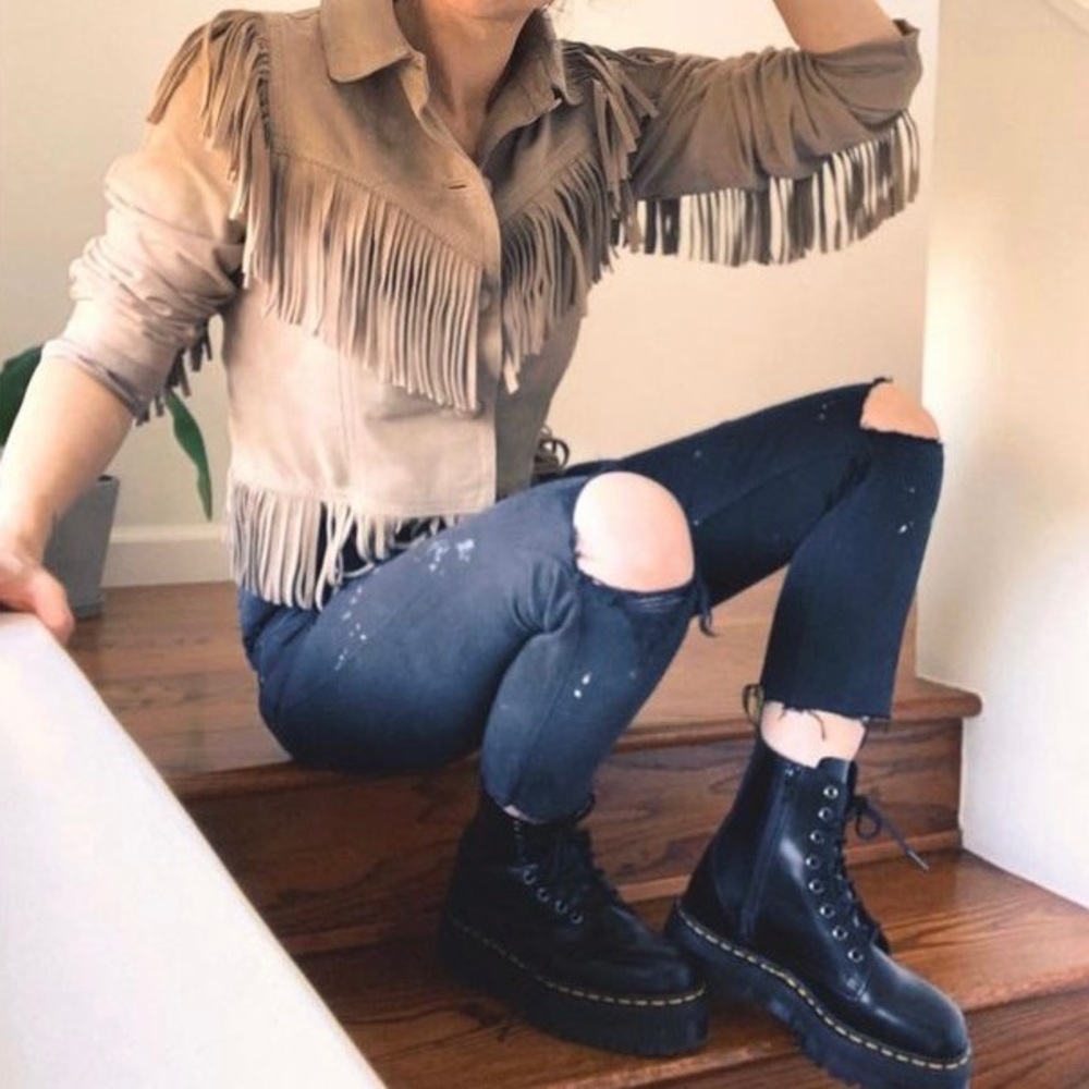 Gorgeous Loveshackfancy Suede India Jacket. Impossible to find!